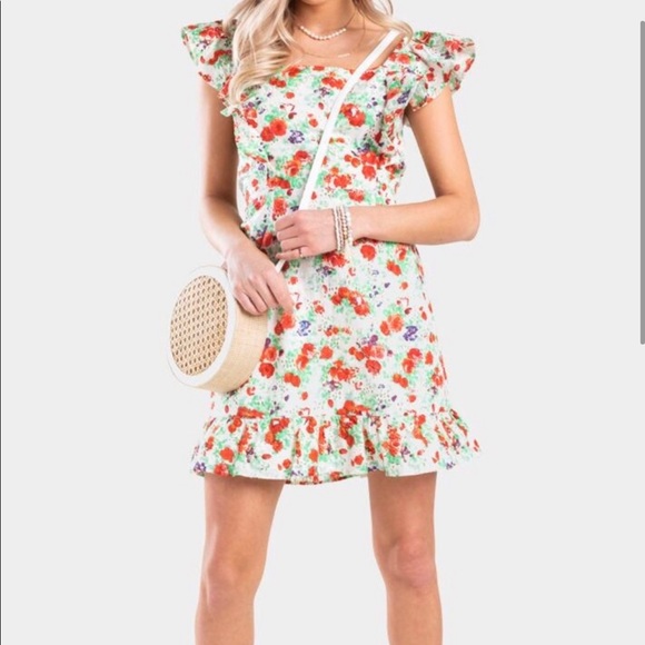 Francesca’s Blue Rain Evah Dress - Picture 8 of 8